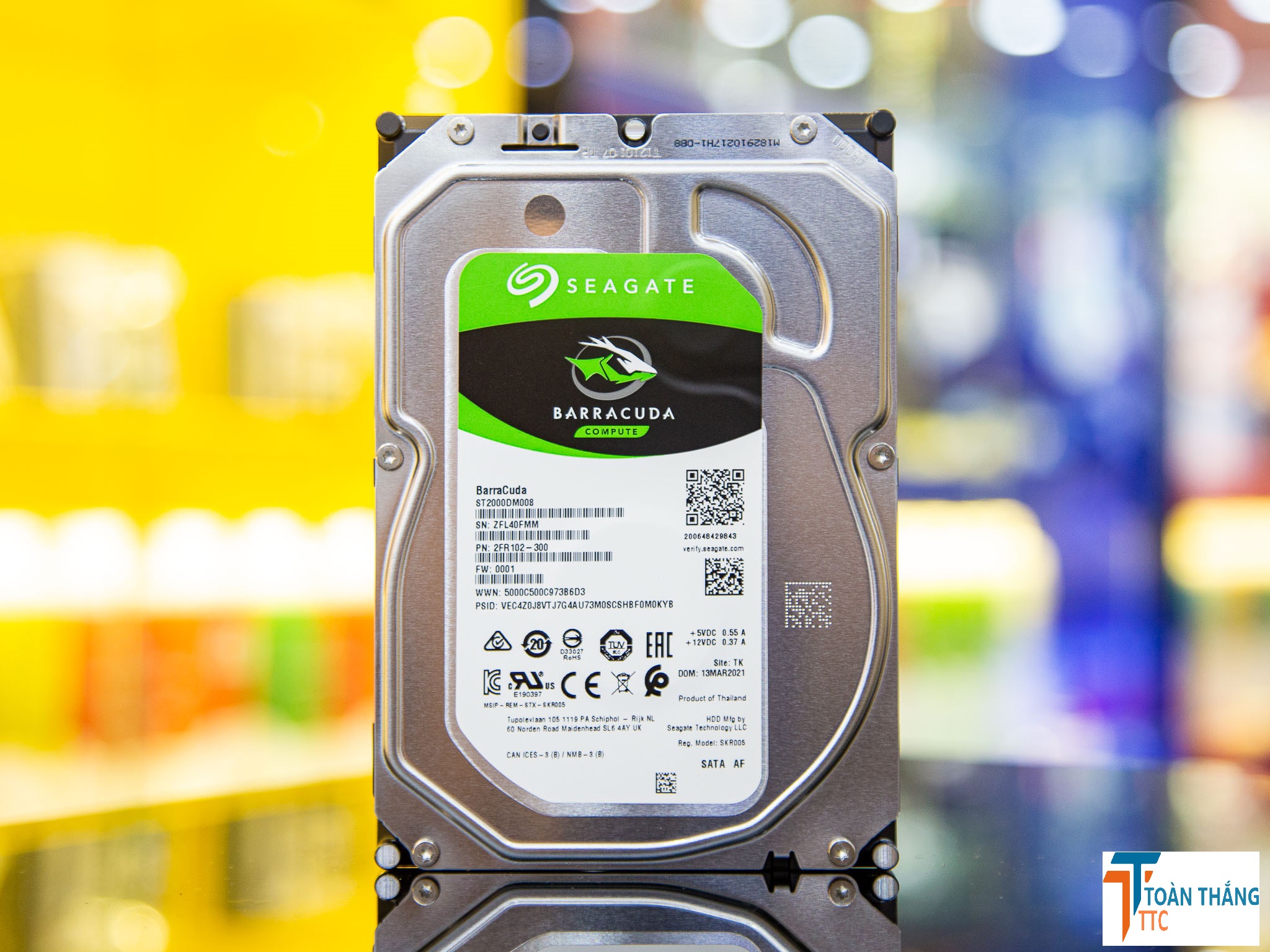 Ổ cứng Seagate Barracuda 1TB 64MB cache
